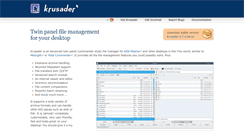 Desktop Screenshot of krusader.org